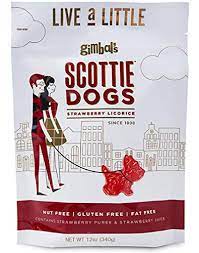 Gimbal's Scottie Dogs Strawberrry Licorice, 6 oz