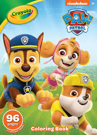 Crayola Paw Patrol Coloring Book