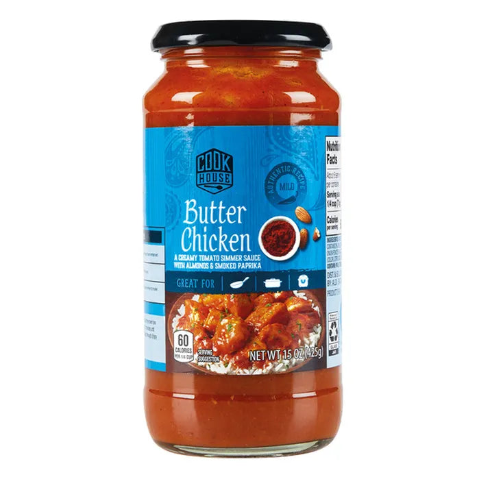 Cook House Sauce, Butter Chicken, 15 oz