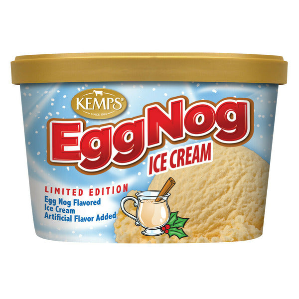 Kemps EggNog Ice Cream, 1.5qt