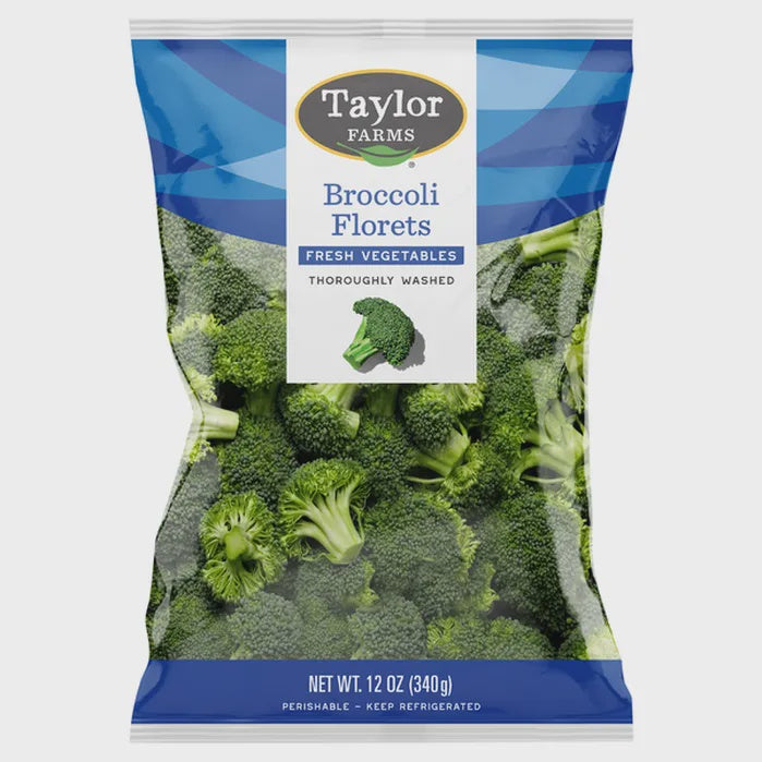 Taylor Farms Broccoli Florets, 12 oz