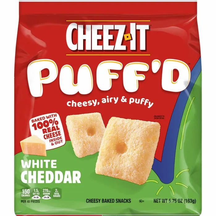 Cheez-It Puff'd, White Cheddar, 5.75 oz