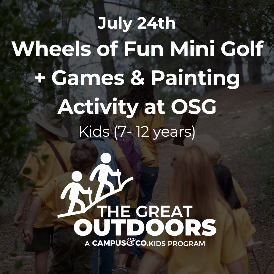 Kids Camp Wheels of Fun Mini Golf 7/24/24