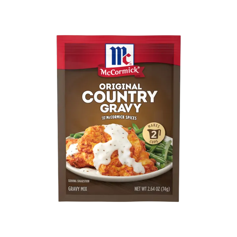 McCormick Original Country Gravy Mix, 2.64oz