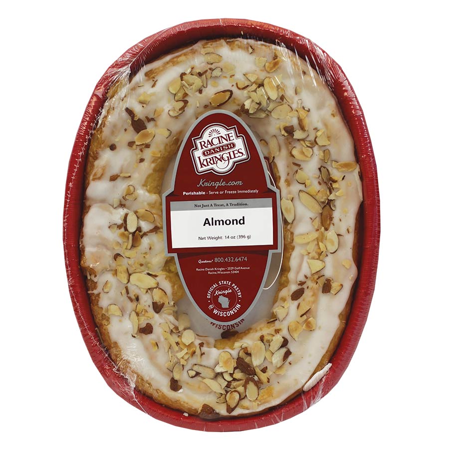 Racine Danish Kringle, Almond, 14 oz