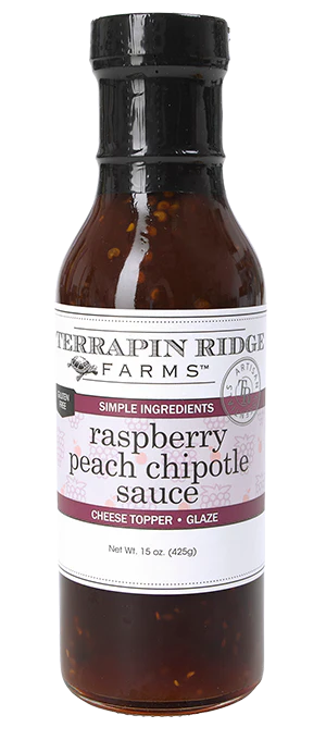 Terrapin Ridge Farms Raspberry Peach Chipotle Sauce, 15 oz