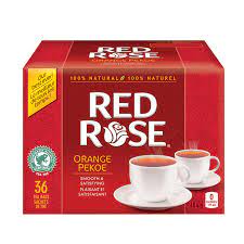 Red Rose Orange Pekoe Tea, 36 ct