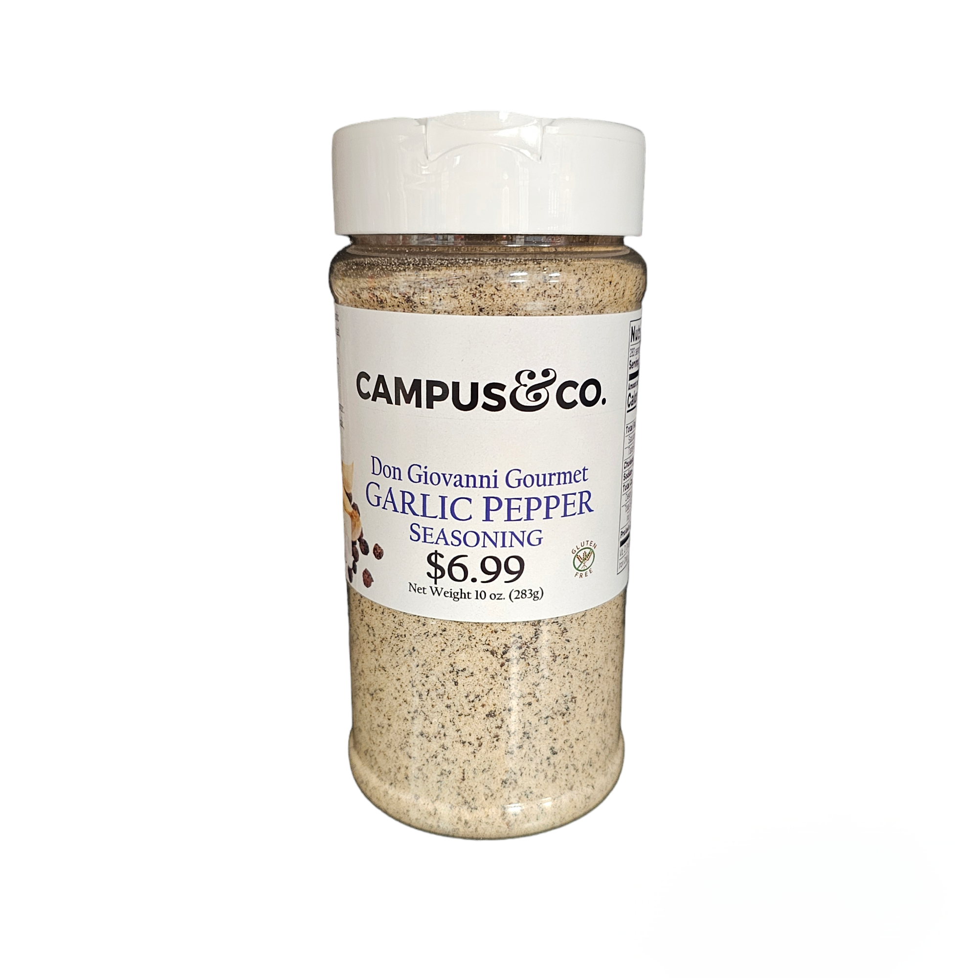 Campus&Co. Don Giovanni Gourmet Garlic Pepper, 10 oz