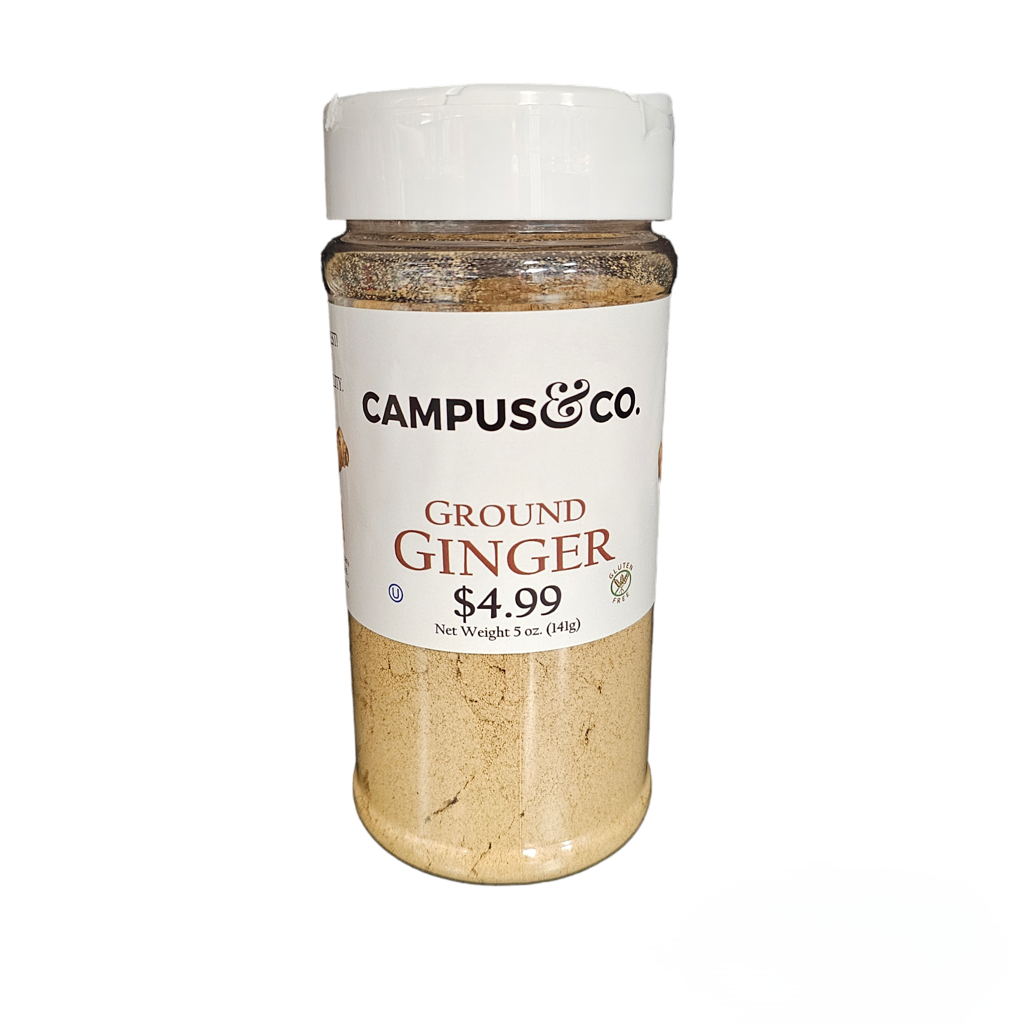 Campus&Co. Ground Ginger, 5 oz