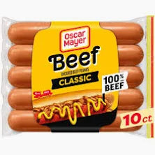 Oscar Mayer Uncured Beef Franks, Classic, 10 ct