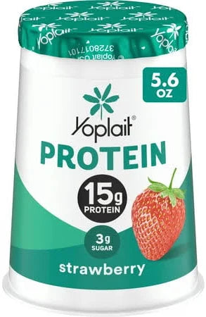 Yoplait Protein Yogurt Cups, Strawberry, 5.6 oz