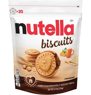 Nutella Filled Cookies, 9.7 oz