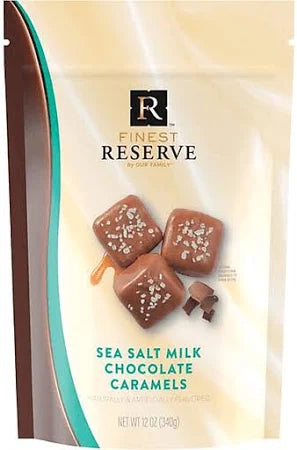 Finest Reserve Sea Salt Milk Chocolate Caramels, 12oz