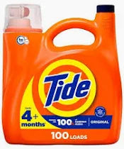 HE Tide Liquid, Original Scent, 132 oz