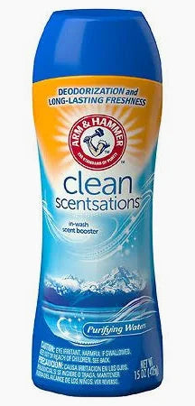 Arm & Hammer Clean Scentsations in-Wash Scent Booster, Purifying Waters, 24 oz