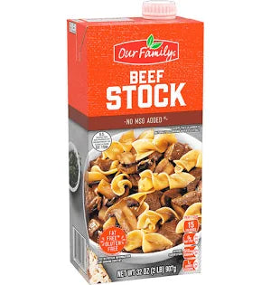 Our Family Beef Stock, 32 oz