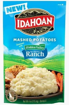 Idahoan Mashed Potatoes with Hidden Valley Ranch, 4 oz