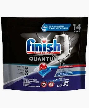 Finish Powerball Quantum Dishwasher Tabs, Activelift, 14 ct