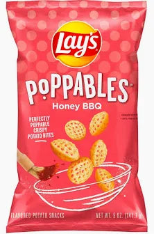 Lay's Poppables Honey BBQ  Potato Snacks, 5 oz