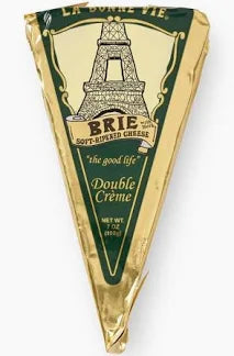 La Bonne Vie Triple Creme Brie Wedge, 7 oz