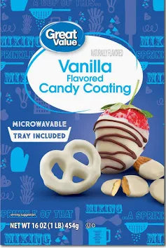 Great Value Vanilla Flavored Candy Coating, 16 oz