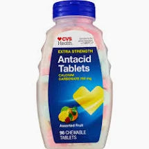 Top Care, Antacid, 96 Chewable Tablets