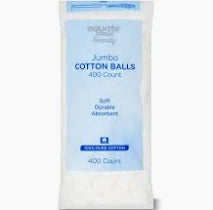 Equate Beauty Jumbo Cotton Balls, 400 ct