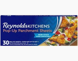 Reynolds Kitchens Pop-Up Parchment Sheets, 30ct