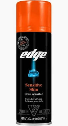 Edge Shave Gel, Sensitive Skin, 7 oz