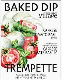 Gourmet du Village Baked Dip Mix, Caprese Tomato Basil, 0.5 oz