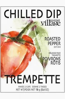 Gourmet du Village Chilled Dip Mix, Roasted Pepper, 0.6 oz