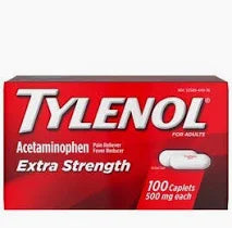 Tylenol Extra Strength Caplets, 500mg, 100ct