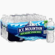 Ice Mountain 100% Natural Spring Water, 16.9 oz, 28 ct