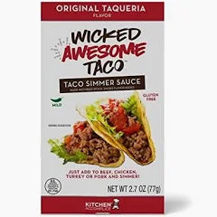 Wicked Tasty Taco Simmer Sauce, 2.7 oz.