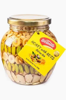 Honey with Nuts Jar, 15.8 oz