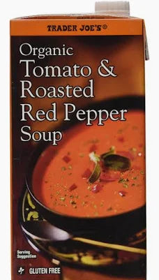 Trader Joe's Organic Tomato & Roasted Red Pepper Soup, 32 oz