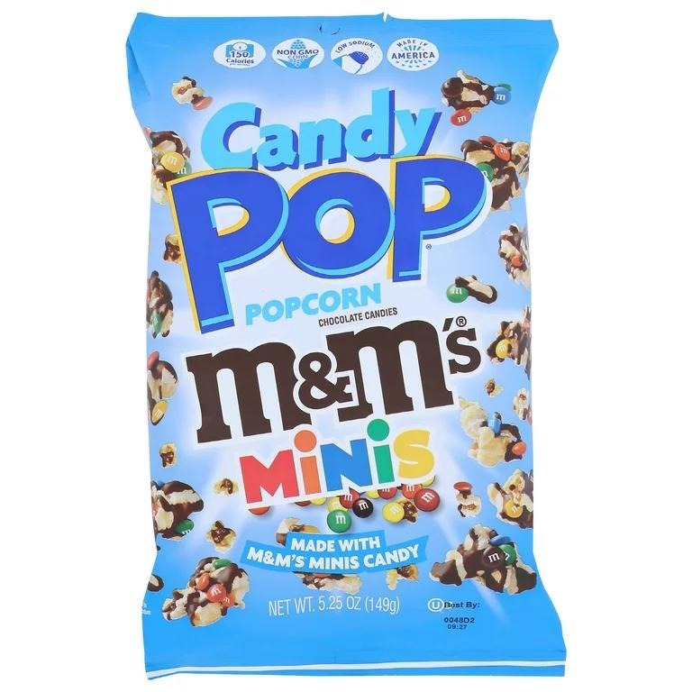 Candy Pop Popcorn, M&M's Mini, 5.25 oz