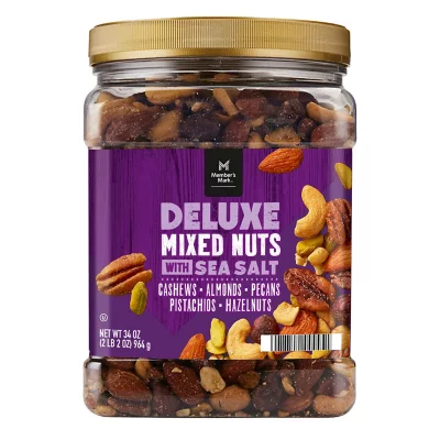 Member's Mark Mixed Nuts With Sea Salt, 34 oz