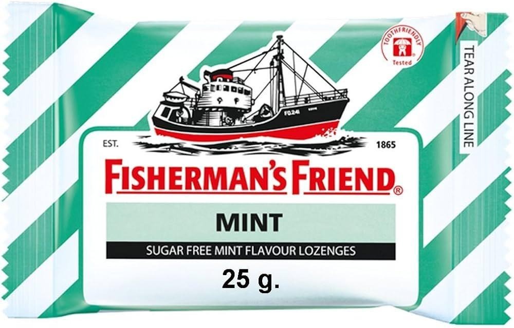 Fisherman's Friend Lozenges, Mint, 25g