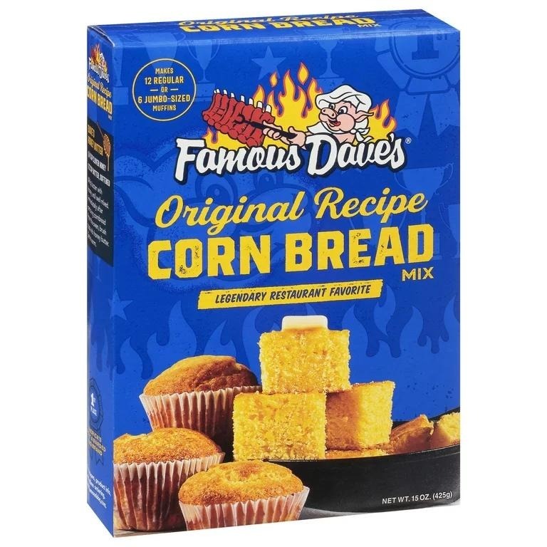 Famous Dave's Original Corn Bread Mix, 15 oz