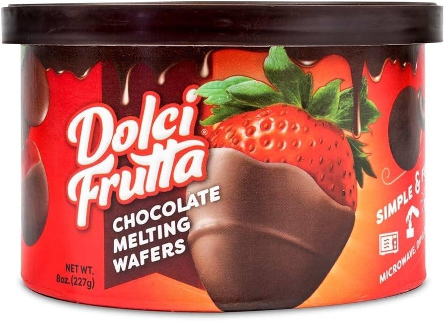 Dolci Frutta Chocolate Melting Wafers, 8 oz