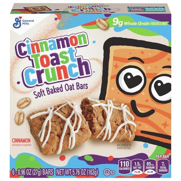 Cinnamon Toast Crunch Bars, 5.76 oz