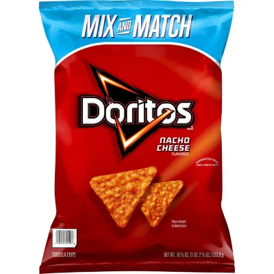 Doritos Nacho Cheese, 18.38 oz