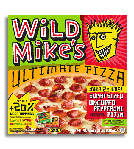 Wild Mike's Ultimate Pizza, Pepperoni, 40.25 oz