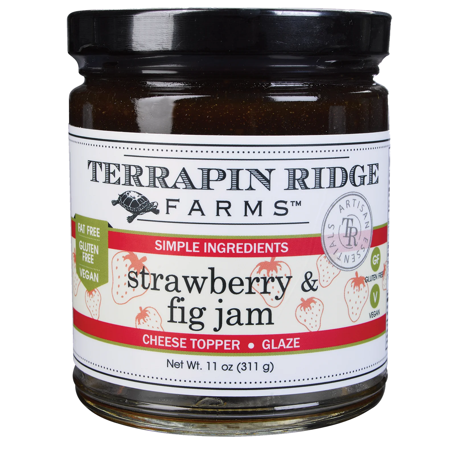 Terrapin Ridge Farms Strawberry & Fig Jam, 11 oz