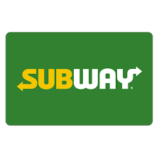 Subway Gift Card, $10