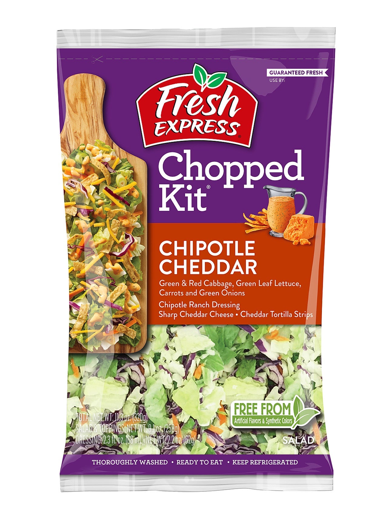 Fresh Express Chipotle Cheddar Chopped Salad Kit, 11.3 oz