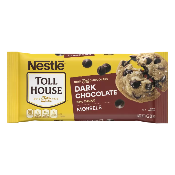 Nestle Toll House Dark Chocolate Morsels, 10 oz