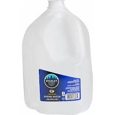 Nicolet Natural Spring Water, 1 Gallon, 3 ct