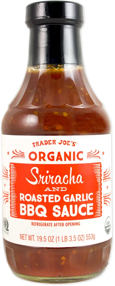 Trader Joe's Organic BBQ Sauce, Sriracha & Roasted Garlic, 19.5 oz